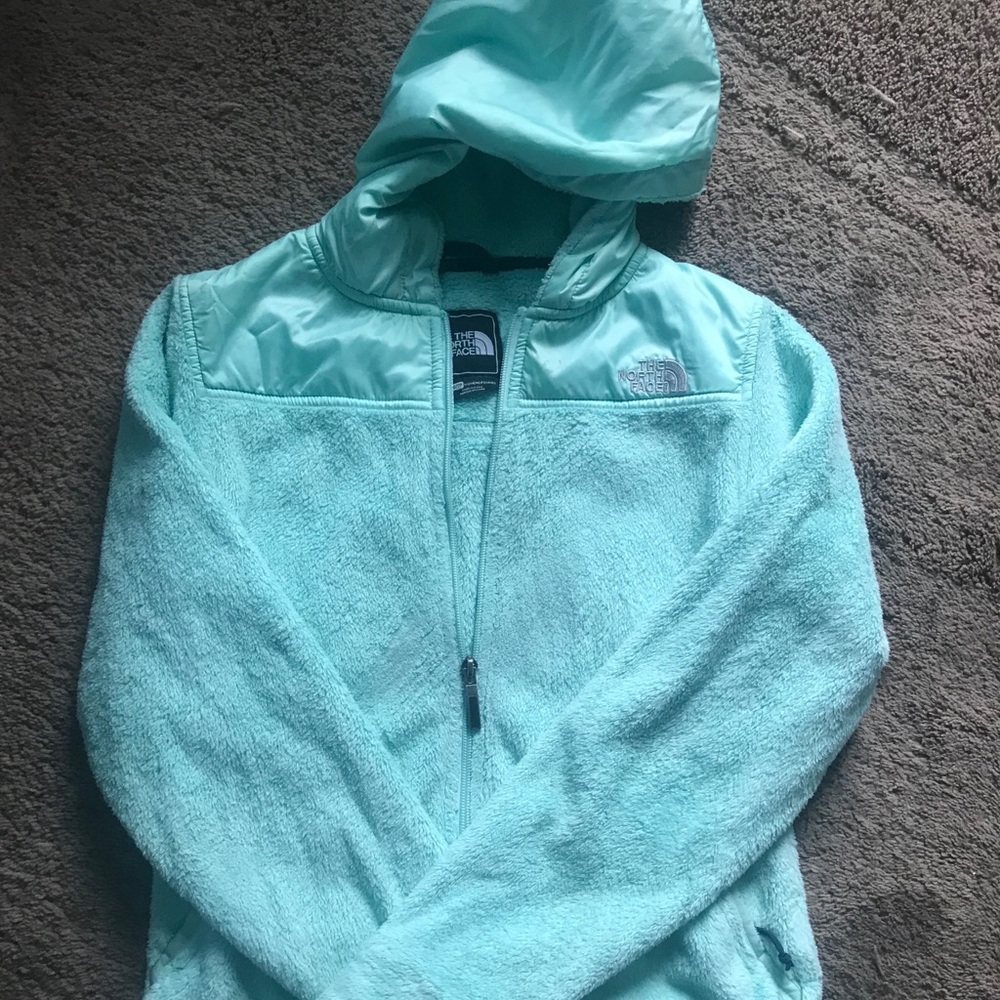 Mint-Colored Northface Jacket